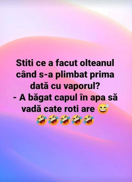  - Bancuri cu Olteni