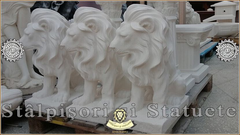 Image01200 - Decoratiuni de grădină din ciment alb și dioxid de titan