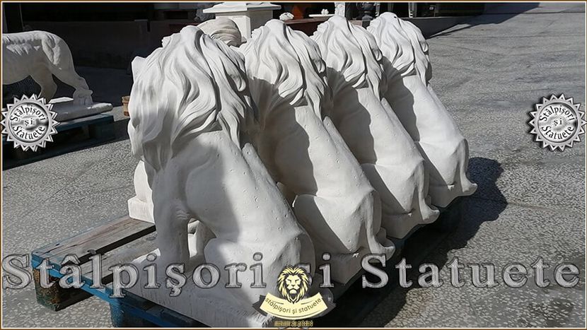 Image01205 - Decoratiuni de grădină din ciment alb și dioxid de titan