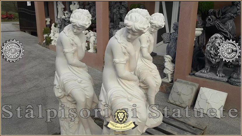 Image01260 - Decoratiuni de grădină din ciment alb și dioxid de titan