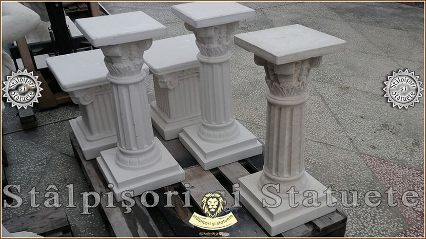 Image01255 - Decoratiuni de grădină din ciment alb și dioxid de titan