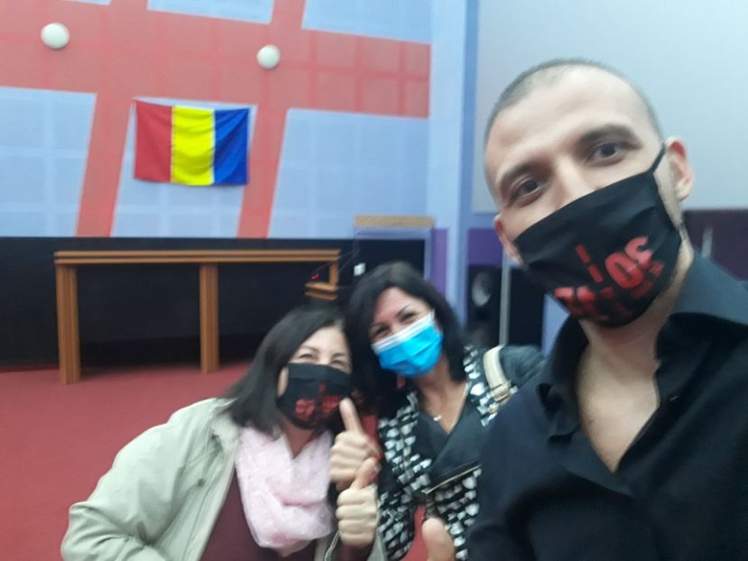  - si eu cu Stefan Mandachi