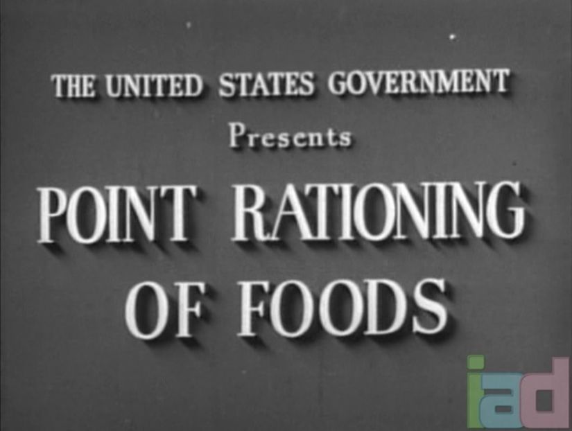 Point Rationing Of Foods - Point Rationing Of Foods