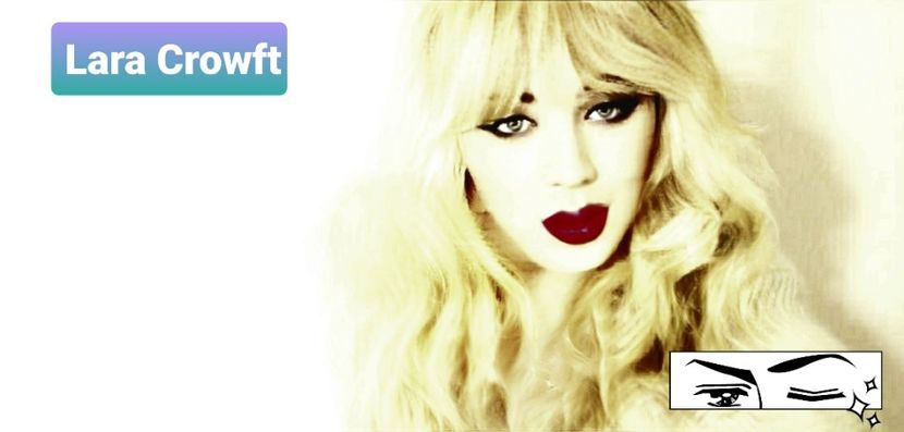 Blonde✅Lipstik Red - Lara Crowft