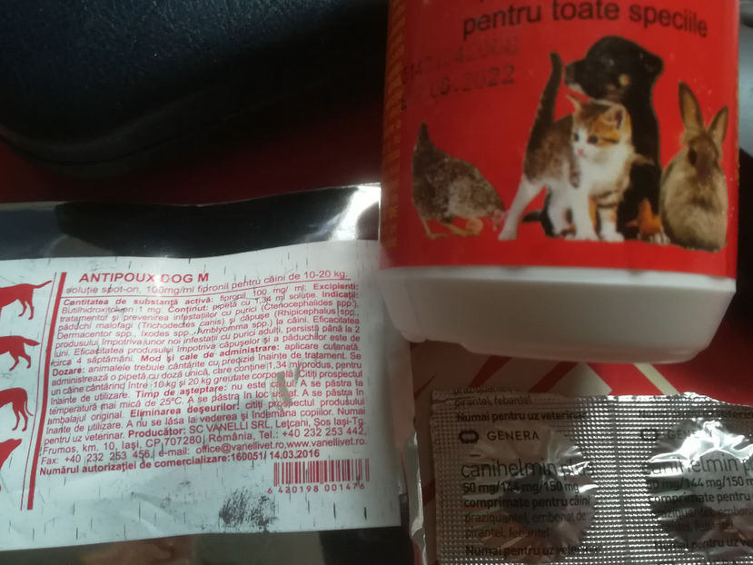 DEPARAZITARE ANIMALUTE - GOSPODARESTI