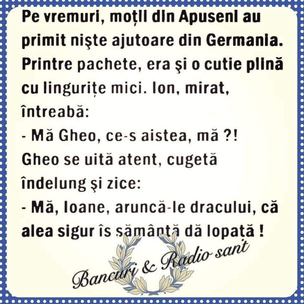  - Bancuri cu Ardeleni