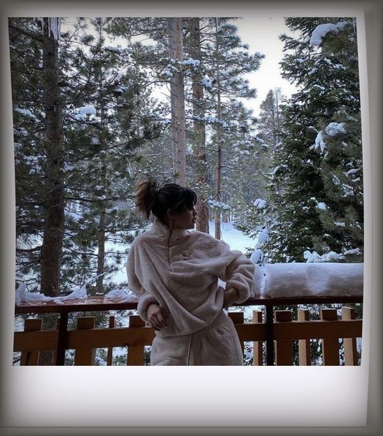 ˓2̣0̣ᵗʰ ტ.˒ Selena Gomez enclosed by Icelandʼs wintry nature that matches her own. - Memory is the diary we carry inside
