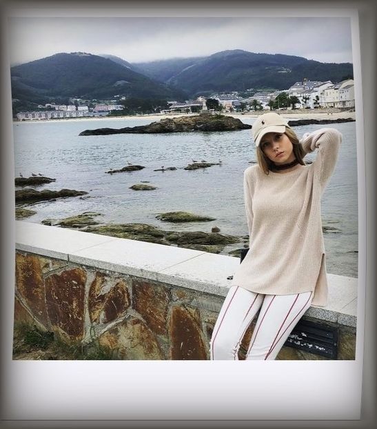 ˓2̣1̣ˢᵗ ტ.˒ Ester Expósito taking an Insta-worthy pic beside the glimmering Tjörnin. - Memory is the diary we carry inside