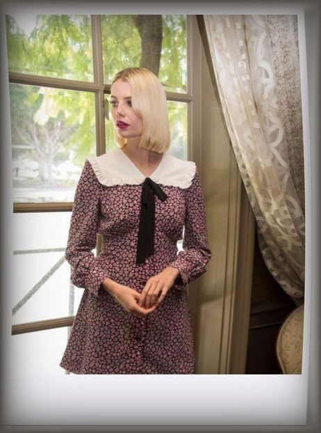 ˓1̣2̣ᵗʰ Ɲ̞.˒ Lucy Boynton scrutinizing herself in the mirror after a windy walk through Tuileries. - Memory is the diary we carry inside