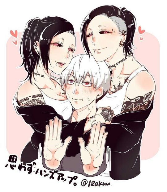 fb8bae8ce7a179a1e642af1e7e7e17d0 - Kaneki And Uta