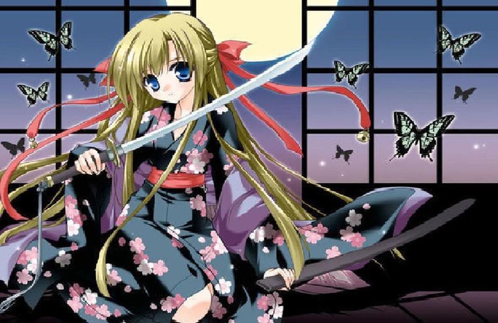 anime_japanesekimonosamurai[1] - Anime girl