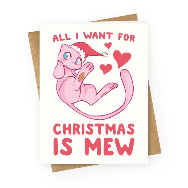 greetingcard45-off_white-z1-t-all-i-want-for-christmas-is-mew - 10 years anniversary u3u
