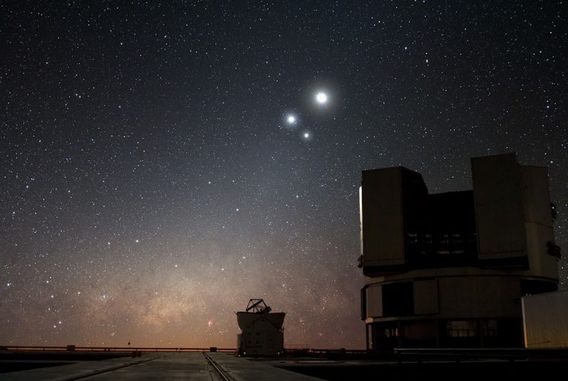 21 dec. 2020 - Solstitiul de iarna - Conjunctia Jupiter-Saturn - Luna - Soarele si norii - 2