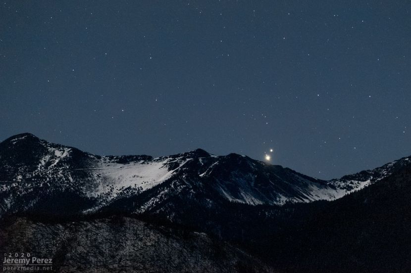 21 dec. 2020 - Solstitiul de iarna - Conjunctia Jupiter-Saturn - Luna - Soarele si norii - 2