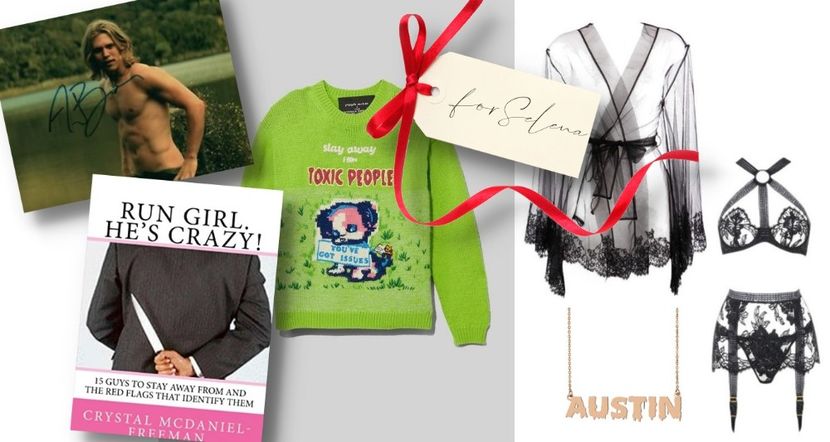 Sel received a sweater with an important message on it; a book she better reads for her own sake, an - Secret Santa is coming to town