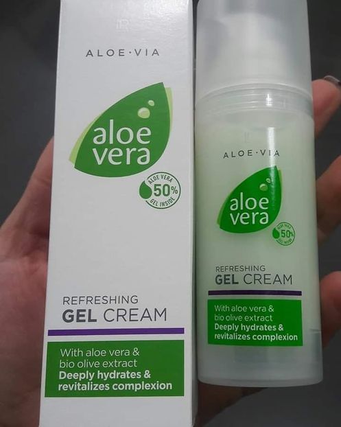 GEL ALOE VERA - Gel-cremă hidratant cu ALOE VERA