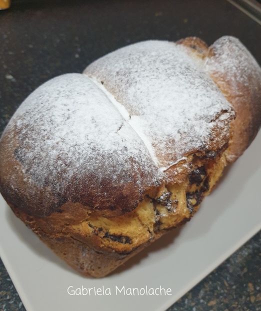  - Cozonac cu nuca si cacao