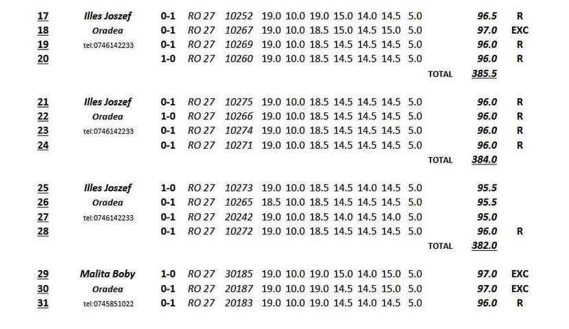 catalog pagina 2 - Cupa CRISANA 2020