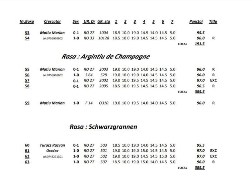 catalog pagina 5 - Cupa CRISANA 2020