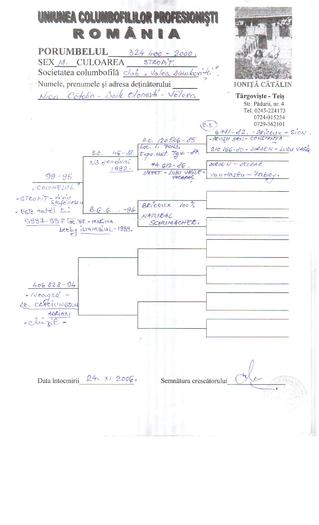 Pedigreu M 324400-2000 - 4 MATCA