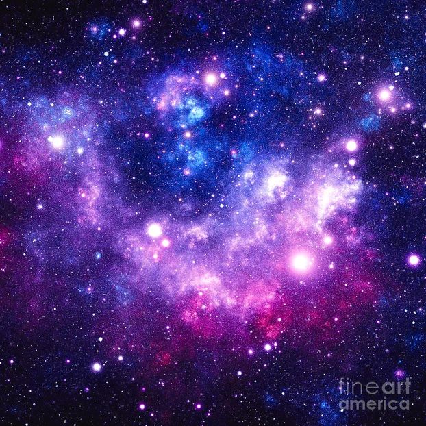 purple-blue-galaxy-nebula - Galaxy Universe