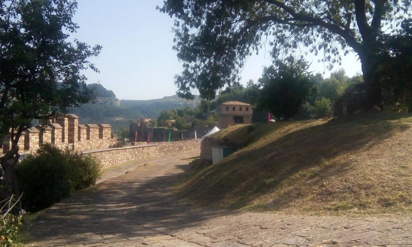 Cetatea Tsarevets Veliko Tarnovo, Bulgaria - 2017