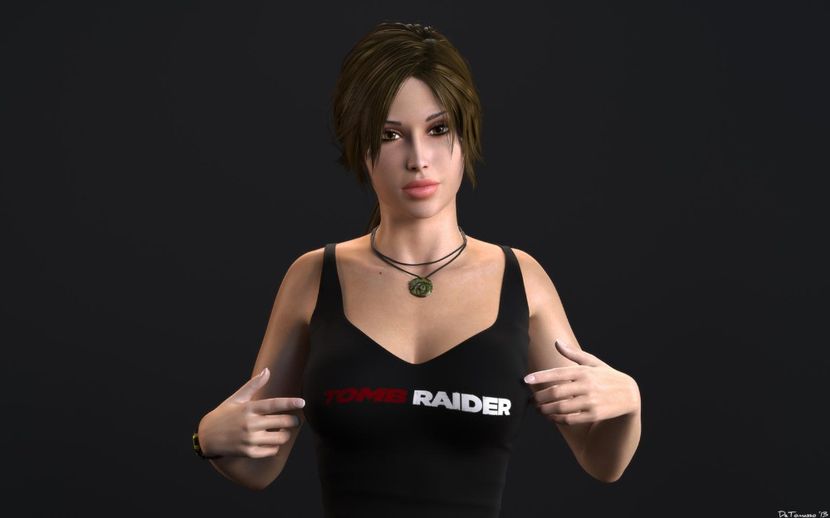 Lara Croft :I really Love You ! - Lara Croft