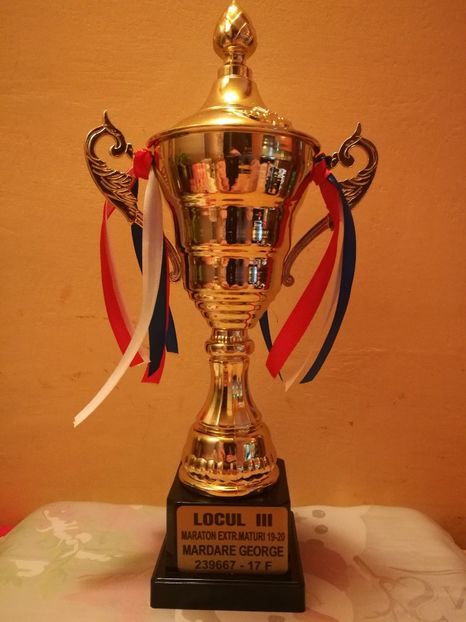Locul 3 cat.Palmares Maraton Extrem - Cupe