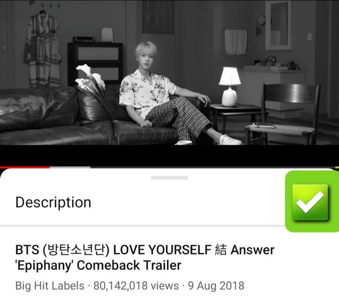 (BTS) Jin - Answer Epiphany! 80.M ✅ - BTS -SOLO - SUPPORT