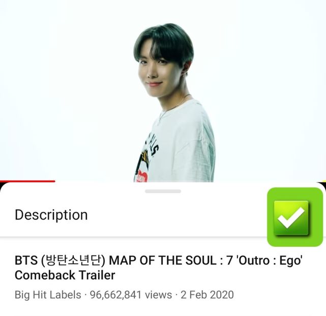 (BTS) SOLO J-Hope -Ego! 96.M ✅ - BTS -SOLO - SUPPORT