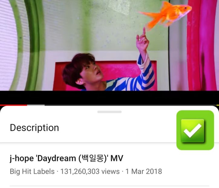(BTS)SOLO J-Hope - Daydream ! 131.M ✅ - BTS -SOLO - SUPPORT