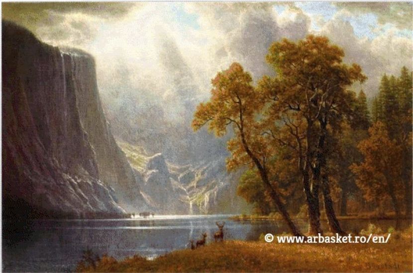 50x33 cm-89 anchor - Set goblen -peisaje