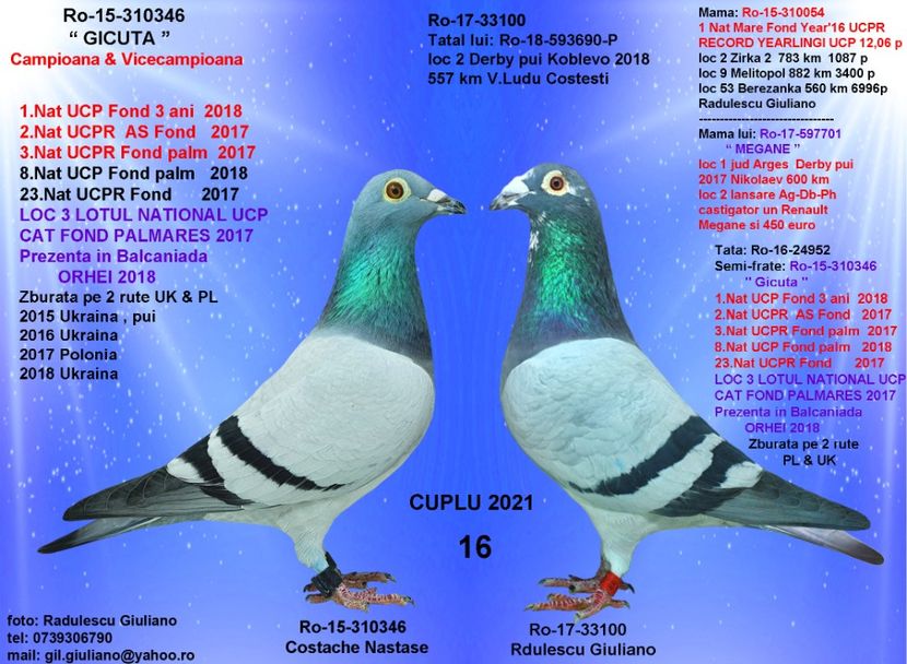 16 BALT FIU 054 & GICUTA - cupluri 2021