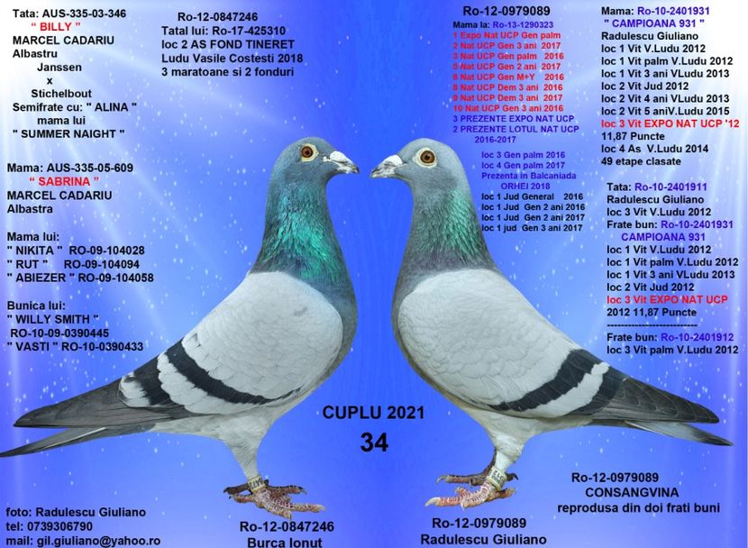 34  MELONE & CONSANG 089 - cupluri 2021