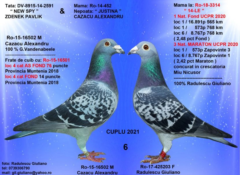 45 GABY COSTICI & LISTA 203 - cupluri 2021