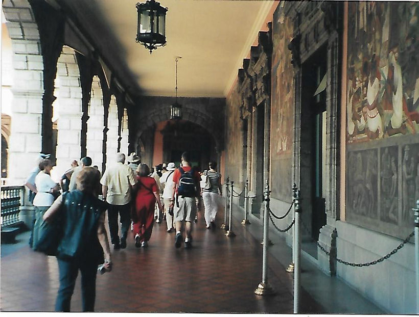 Palatul național galeria Diego Rivera - Mexic