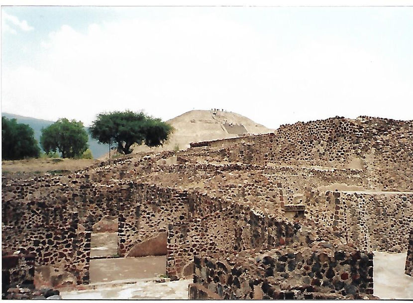 Teotihuacan ruinele orașului - Mexic