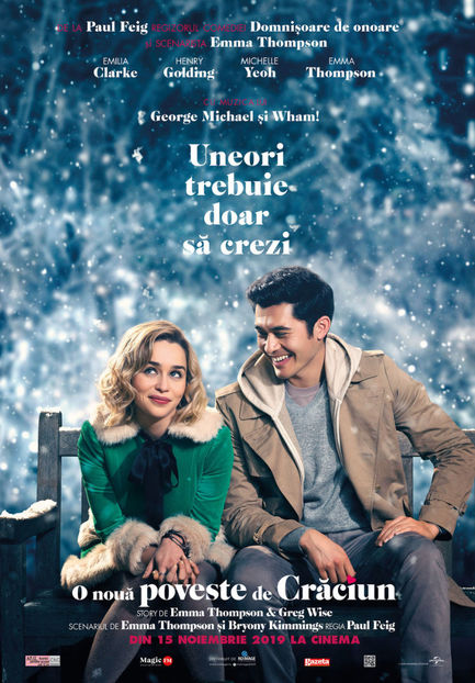 Last Christmas (2019) vazut de mine - 01 Ultimul film sau serial vizionat de tine