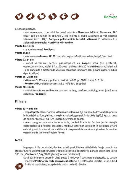  - MEDICAMENTE PUI DE RASĂ