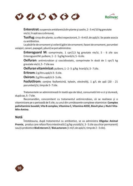  - MEDICAMENTE PUI DE RASĂ