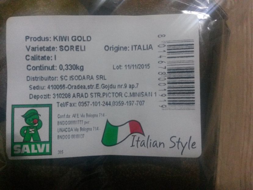 kiwi soreli - Kiwi galben