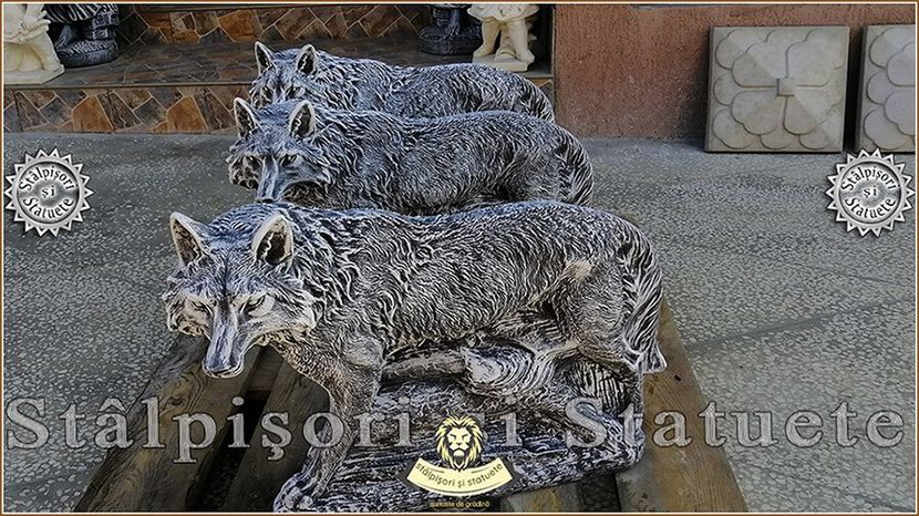 Image01189 - Decoratiuni de grădină din ciment alb și dioxid de titan