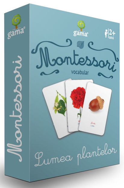 Lumea plantelor - Cărţi de joc Montessori 2-8 ani