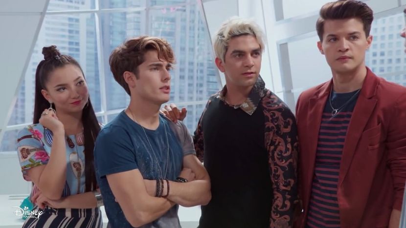 Carmin, Alex, Marcos, Guillermo - Bia Disney Channel