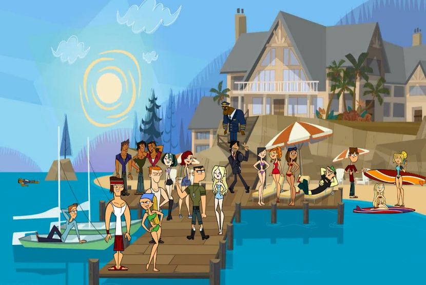 ˓2̣9̣ᵗʰ 凡.˒ Entourages as the cast of Total Drama in Los Angeles. - Memory is the diary we carry inside