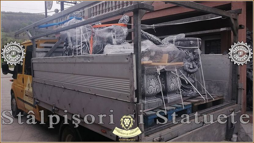 Image01237 - Decoratiuni de grădină din ciment alb și dioxid de titan