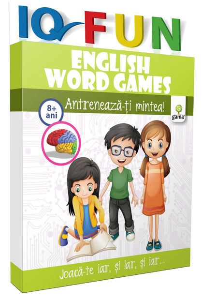 English Words Games 8-9 ani - IQ Fun 4-9 ani
