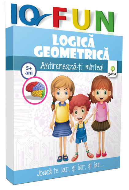 Logică geometrică 5-8 ani - IQ Fun 4-9 ani