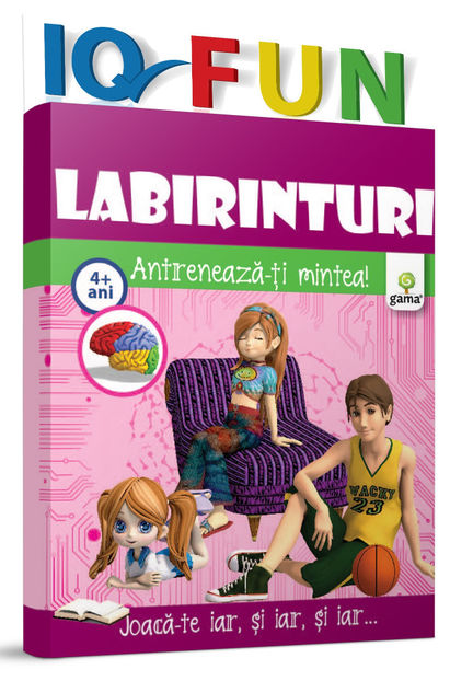 Labirinturi 4-6 ani - IQ Fun 4-9 ani