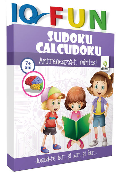 Sudoku. Calcudoku 7-9 ani - IQ Fun 4-9 ani